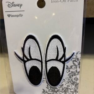 Disney Loungefly Black and White Eye Patch